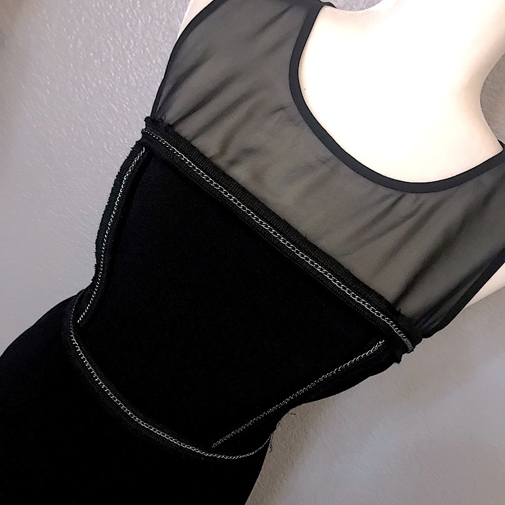 Vera Wang Black Dress & Bangles